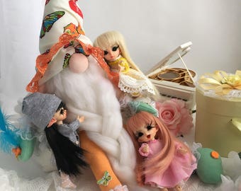 Forest gnomes/ Gnome / gnomes cloth /elf doll / Scandinavian Gnome/ Gnome home/dwarves dwarf/ toy dwarf guardian