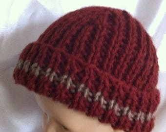 NEWBORN baby hat, ready to ship baby boy hat , baby girl hat . knit hat, Baby shower gift, newborn gift