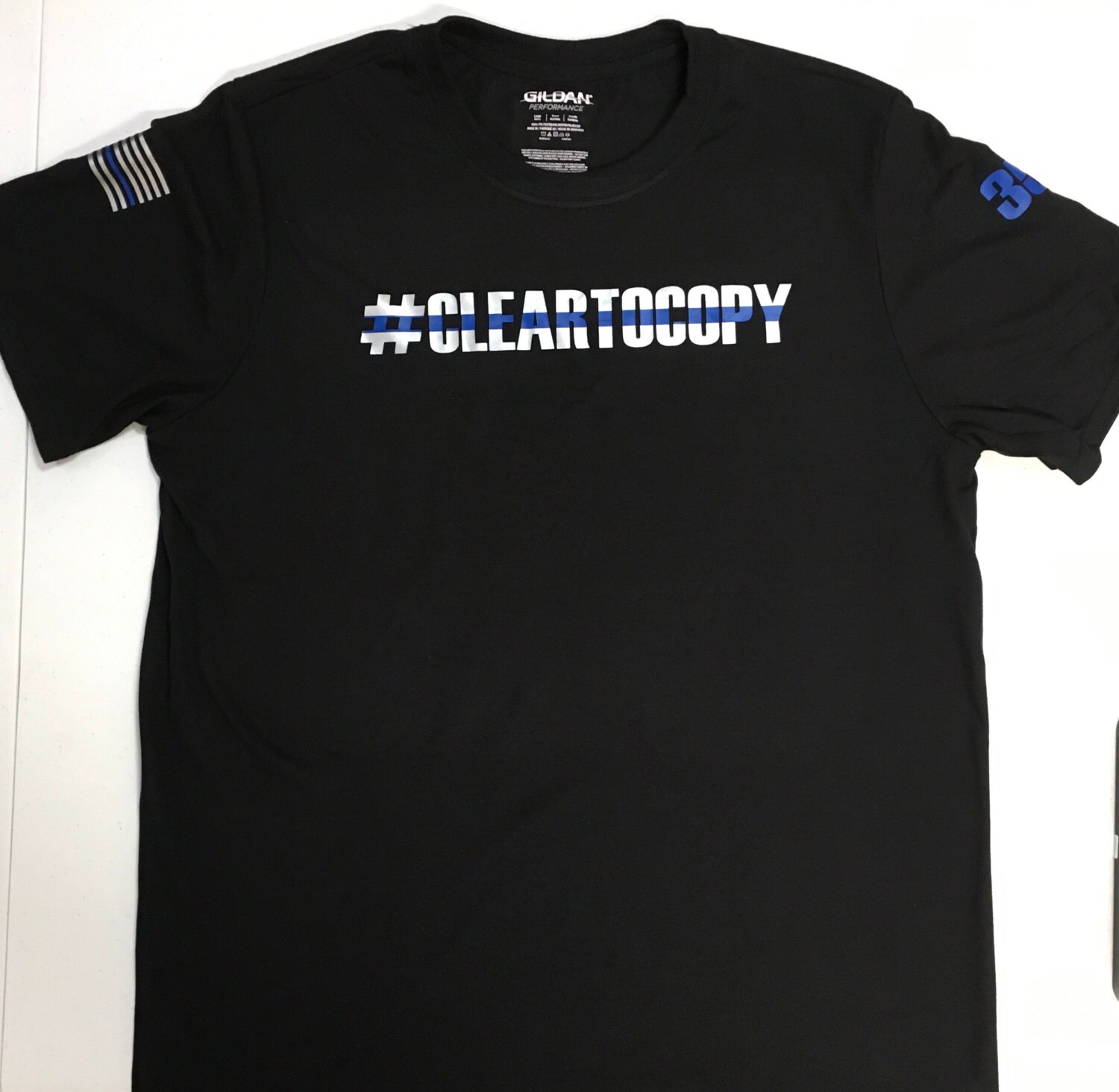 dri fit thin blue line shirt
