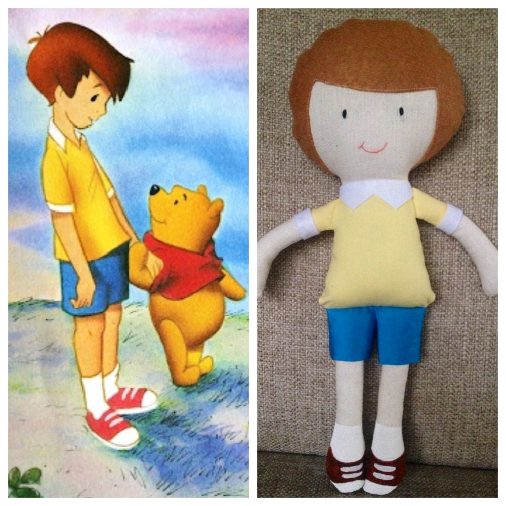 christopher robin pooh plush