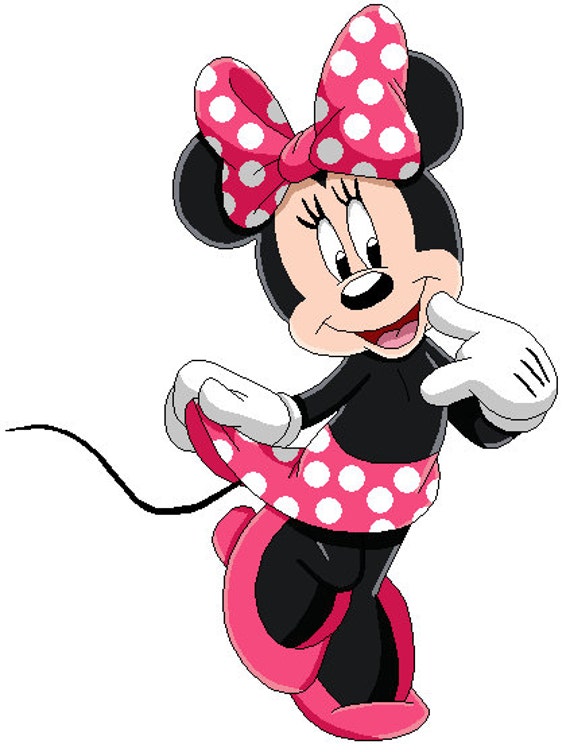 MINNIE MOUSE Disney Instant Download Digital Printable