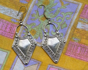 Tribal Earrings. Ethnic Earrings. Drop Earrings. Gypsy Earrings.