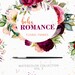 Boho Romance Vol 3, watercolor flowers clipart, floral frames, geometry, spring, peony, anemone, greenery, leaf, wreath