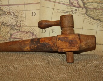 Vintage Barrel Tap - Industrial - Rustic Decor - Man Cave - Item #1090