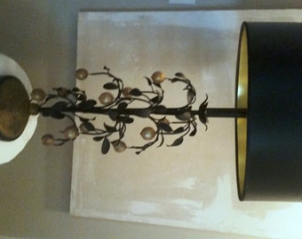 Italian Tole Lemon Tree Lamp