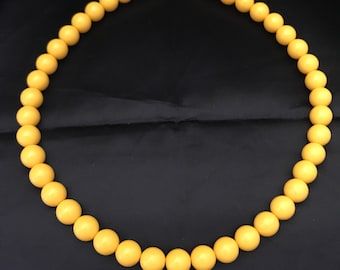 Vintage Lucite Beaded Choker Necklace Three Retro,Mod Different Color-Necklace The Price Is Per Each One