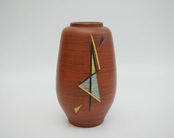Mid-century Vintage Vase by Josef Duck, JD Keramik West German Pottery 1950s