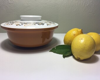 Poole Pottery large casserole dish in the desert song pattern