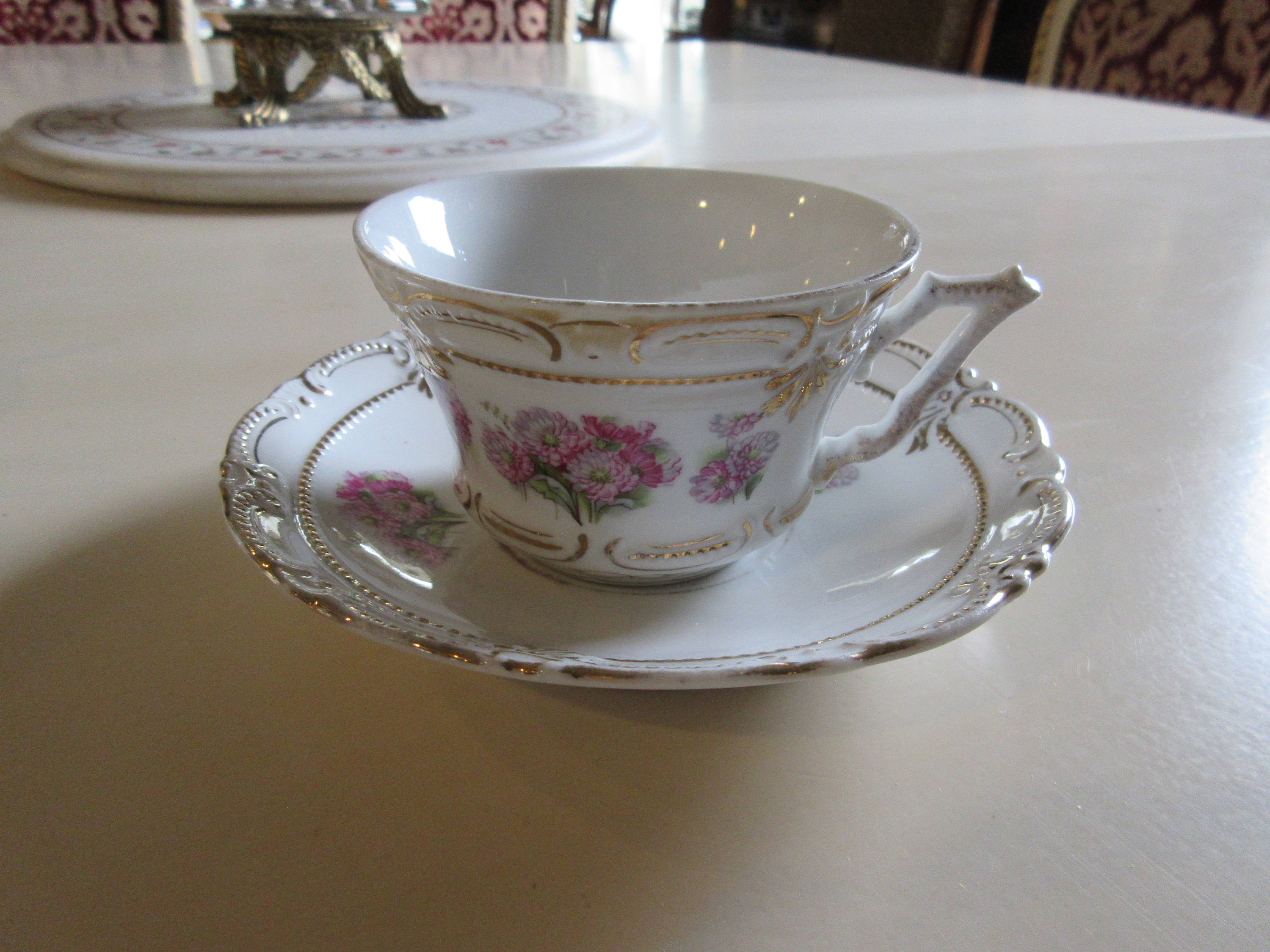 ANTIQUE TEACUP and SAUCER Set