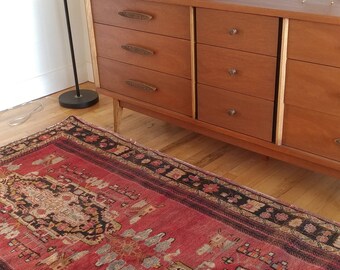Vintage Persian Rug with Soft Hues