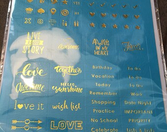 Websters pages stickers