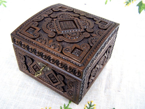 Ring box Jewelry ring box Wedding ring box Wooden box Jewelry