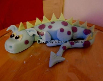 Edible sugar paste/fondant Dragon,cake topper, cake decoration,boy,girl,birthday,child