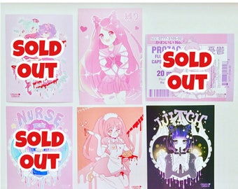 Post Card Size Art Print - Choose 1 or Entire Set
