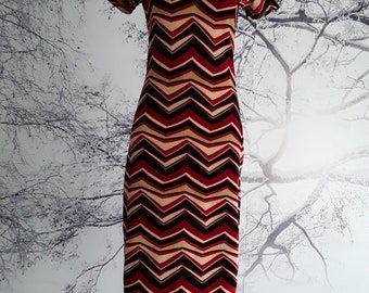 Vintage, Micropana long midi dress