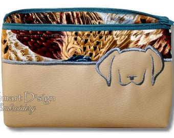 ITH DOG Bag with Lining and Inside Pocket 3 Sizes in Set In The Hoop Machine Embroidery Design