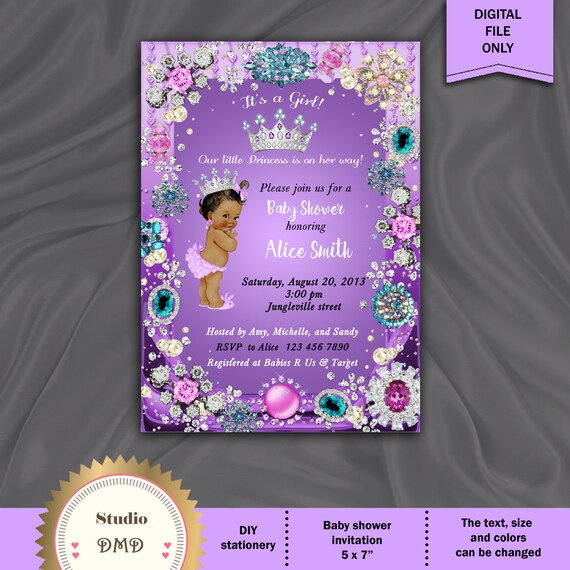 New Little Princess Baby Shower Invitations 10