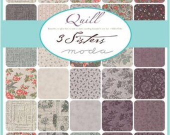 Quill by 3 Sisters - 40 x Fat 8ths Bundle