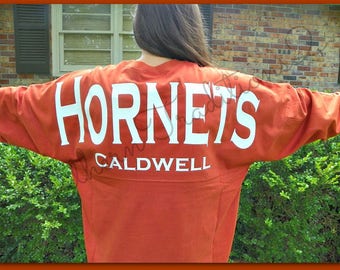 Spirit T shirt - Football custom jersey - GameDay Billboard Jersey - School Team Spirit shirt