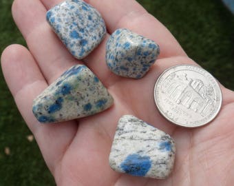K2 Stone Tumbled Stones, Mineral, Rock, Tumbled Stone, Unique, Azurite, Granite, Quartz, Malachite, Rare