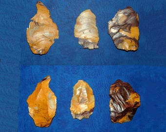 3 Neanderthal flake tools