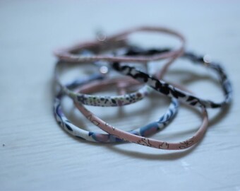 Liberty of London Fabric Bracelet (no charm)