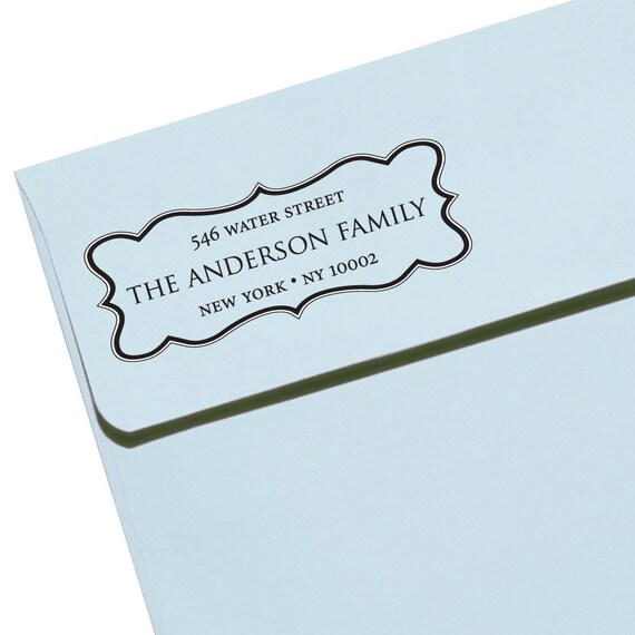 CUSTOM ADDRESS STAMP Eco Friendly & self inking gifts for