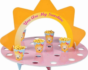 My Ray of Sunshine Treat Holder/cupcake holder / centerpiece stand / You are My Sunshine