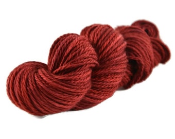 Bulky Yarn, Merino yarn, bulky weight yarn, superwash merino yarn, 100% Merino, red yarn, bulky merino, chunky yarn - Burgundy