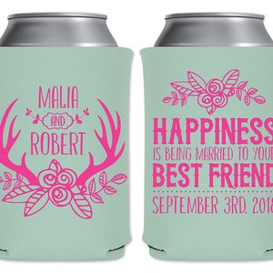 best friend beer koozies