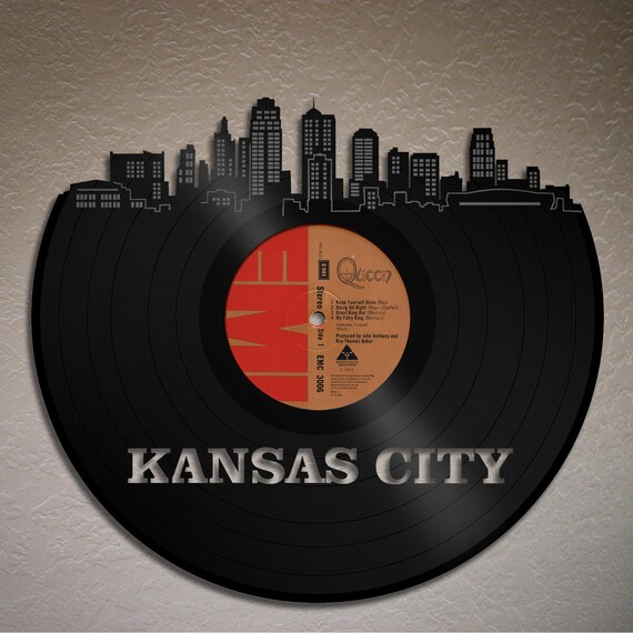 Kansas City Skyline Kansas Cityscape Wall Decor Decal