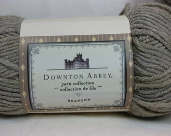 VAPOR GRAY Downton Abbey Yarn Collection - Branson - #5 Bulky - 153 yds / 3.5 oz - Acrylic/Wool