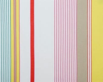 CANVAS, BASQUE, COTTON, FILLER, 160 CM WIDE, STRIPED, MULTICOLORED