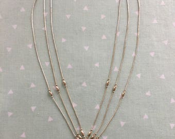 Liquid Silver Necklace