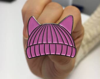 Pussy Hat Soft Enamel Pin