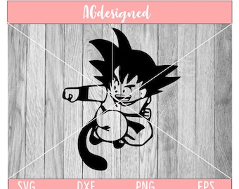 Download Goku svg | Etsy