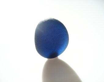 Collectors Seaglass - Deep Blue - Mar02 - from Seaham beach, UK