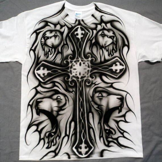 lion cross shirt