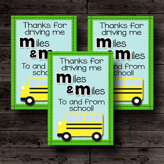 school bus driver giftteacher appreciation gift teacher