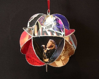 Hall & Oates Album Cover Ornament Made Of Record Jackets - Daryl Hall John Oates