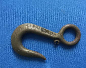 Vintage 2/3 ton Brass Hook