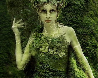 HedgeCreek Dryad Mythic Fantasy art print by Susan Schroder