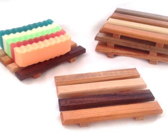 1 single reclaimed wood soap dishes - 2.59 each - Handmade in Portland, OR USA