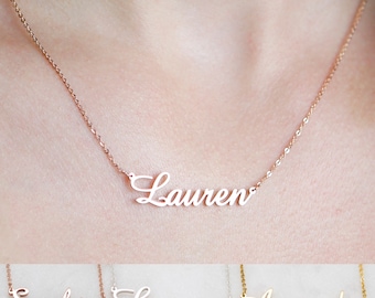 Personalized Name Necklace • Customized Your Name Jewelry • Best Friend Gift • Office Jewelry • Gift for Her • BRIDESMAID GIFTS • NH02F49