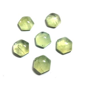 Prehnite cabochons gemstone 13x15mm