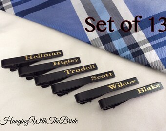 Tie Clip, Groomsmen Gift, father of the bride, Custom Engraved Tie Bar, Personalized Gift for Men, Custom Tie Bar, Engraved, Gift for Dad