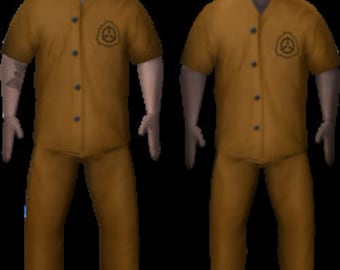 SCP Foundation D-Class Uniforms