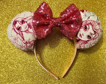 Disney Princess Inspired Ears/Ready To Ship!