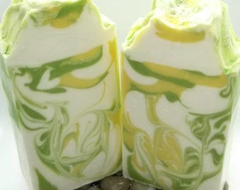 The Mojito | Sparkling Mojito | Homemade Soap | Cold Process Soap| Luxury Soap| Artisan Soap | Bath and Body Soap | Bubble Beauty Soaps