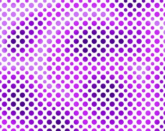 Half Yard Fabric-Ombre Dots-QT Fabrics-Purple Dot